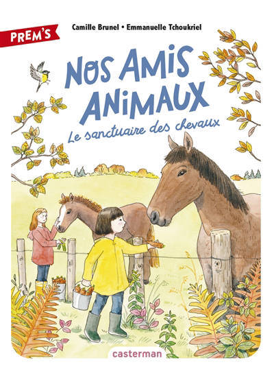 Nos amis animaux T.03 - sanctuaire des chevaux (Le) | Brunel, Camille (Auteur) | Tchoukriel, Emmanuelle (Illustrateur)