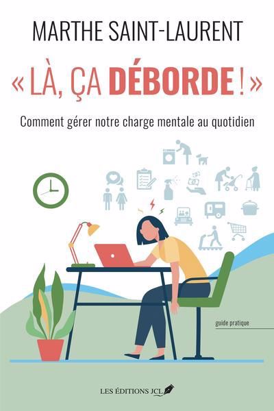 "Là, ça déborde!" : comment gérer notre  charge mentale au quotidien | Saint-Laurent, Marthe (Auteur)