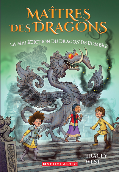 Maitres des Dragons T.23 - malédiction du dragon de l'Ombre (La) | West, Tracey (Auteur) | Howells, Graham (Illustrateur)