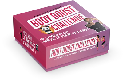 Body boost challenge : 130 cartes pour activer ta perte de poids ! | Aourir, Charly (Auteur) | Peseux, Paul (Auteur)