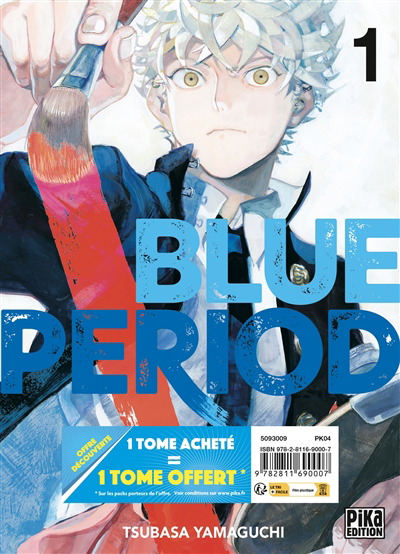 Blue period : pack offre découverte T.01 et T.02 | Yamaguchi, Tsubasa (Auteur)