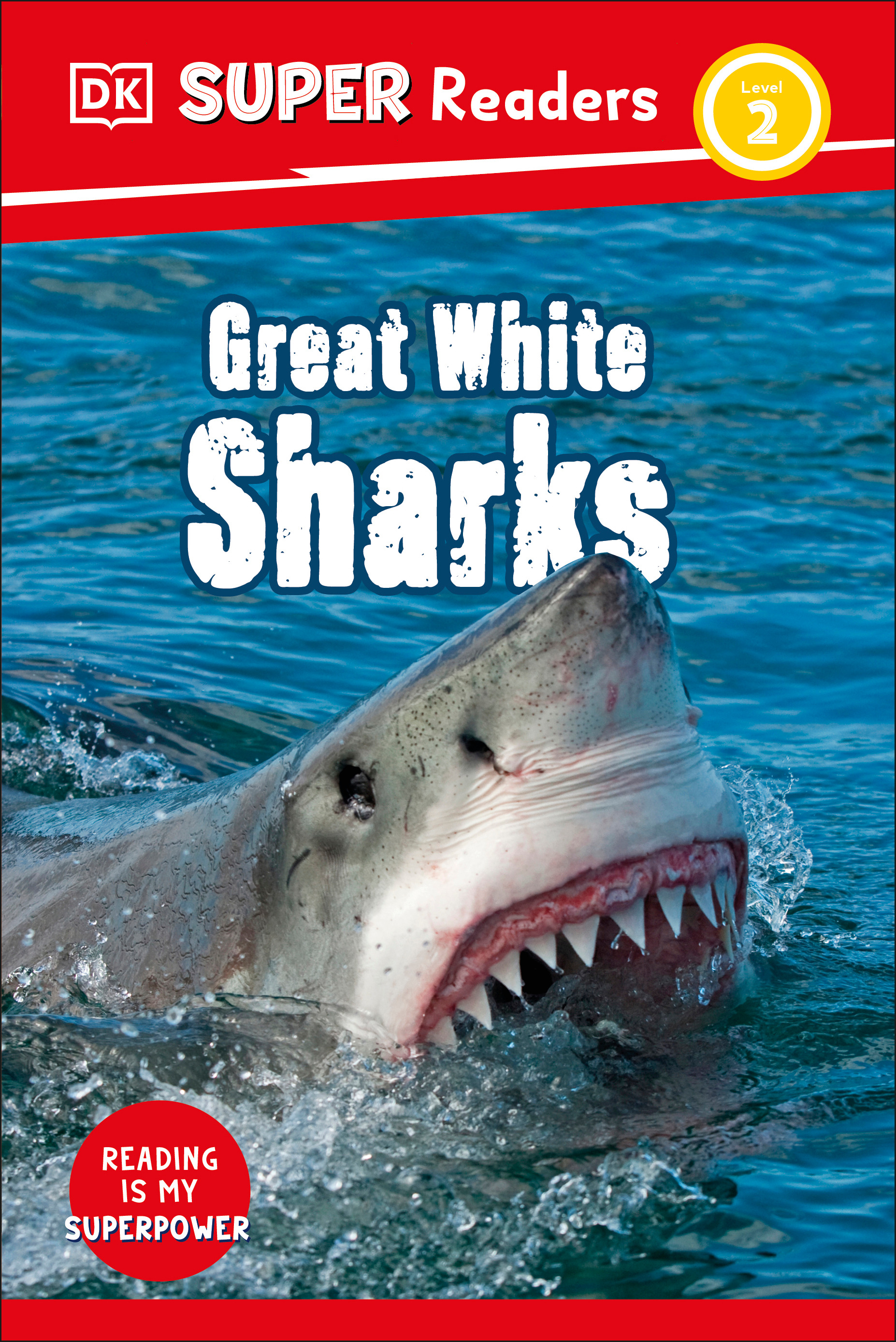 DK Super Readers Level 2 Great White Sharks | 