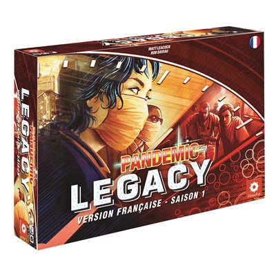 Pandemic Legacy - Saison 1 Rouge | Jeux de stratégie