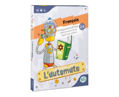 L'automate - Français 2.4 - Analyse de la phrase ( Détermiants, Noms, Adjectifs et verbes)  | Français