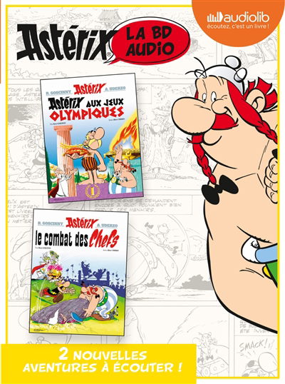 AUDIO - Astérix : la BD audio T.04  | Goscinny, René (Auteur) | Uderzo, Albert (Illustrateur)