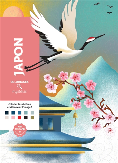 Coloriages mystères : Japon | Charlotte Mendès (Illustrateur)