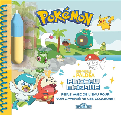 Pokémon : Pinceau magique : Bienvenue à Paldea | The Pokémon Company (Auteur)