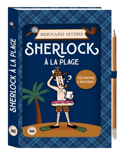 Cahier de jeu T.01 - Sherlock à la plage | Myers, Bernard (Auteur) | Meklemberg, Océane (Illustrateur)