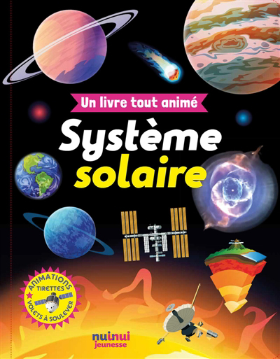 Système solaire : un livre tout animé | Hawcock, David (Auteur)