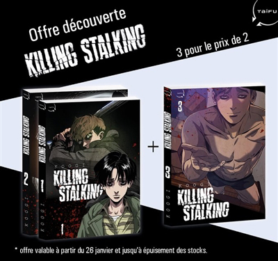 Pack Killing stalking : 3=2 | Koogi (Auteur)