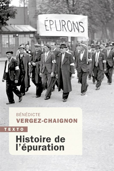Histoire de l'épuration | Vergez-Chaignon, Bénédicte