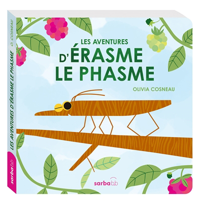 Aventures d'Erasme le phasme (Les) | Cosneau, Olivia (Auteur)
