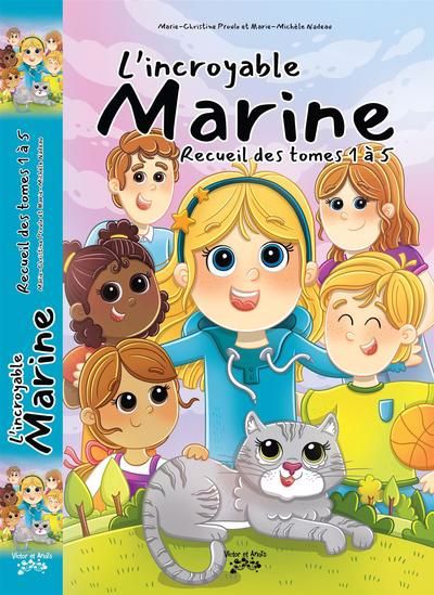 incroyable Marine (L') | Proulx, Marie-Christine (Auteur) | Nadeau, Marie-Michèle (Auteur) | Lemelin, Alice (Illustrateur)
