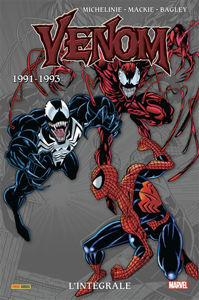 Venom : l'intégrale T.02 - 1991-1993 | Michelinie, David (Auteur) | McFarlane, Todd (Illustrateur) | Bagley, Mark (Illustrateur) | Lim, Ron (Illustrateur)