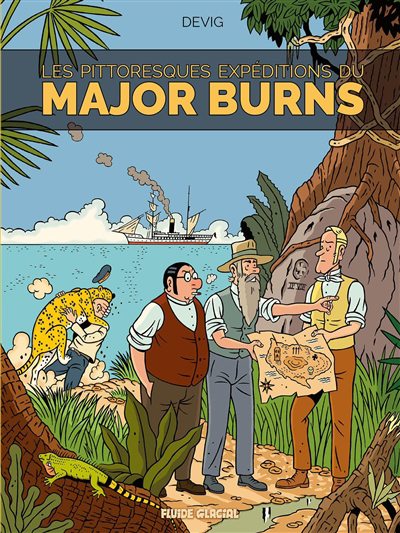 Les étranges enquêtes du major Burns T.03 -  Les pittoresques expéditions du major Burns | Devig