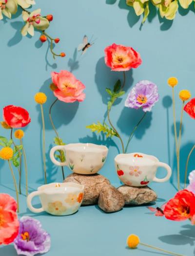 Moonday Chandelle - Les tasses coquettes Tulipe | Cadeau