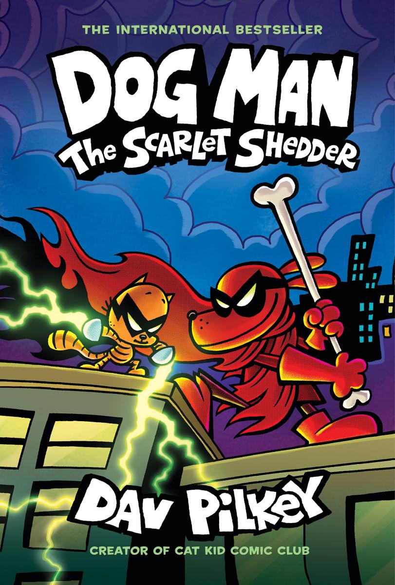 Dog Man: The Scarlet Shedder: A Graphic Novel (Dog Man #12): From the Creator of Captain Underpants | Pilkey, Dav (Auteur) | Pilkey, Dav (Illustrateur)