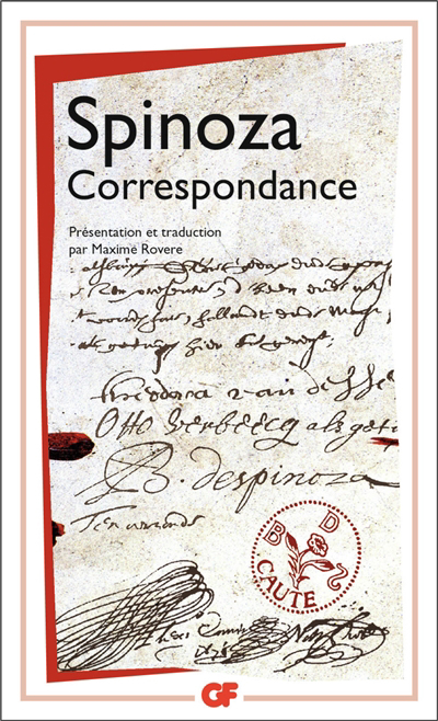 Correspondance | Spinoza, Baruch