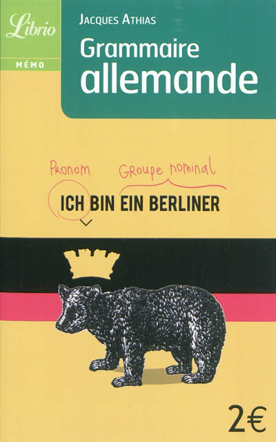 Grammaire allemande | Athias, Jacques