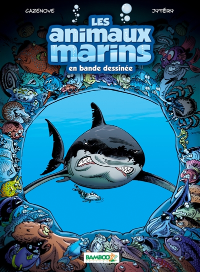 Les animaux marins en bande dessinée T.01 | Cazenove, Christophe