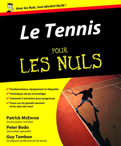 tennis pour les nuls (Le) | McEnroe, Patrick