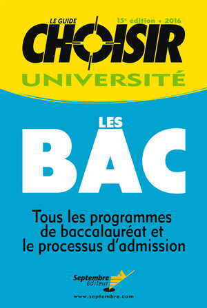 guide Choisir université 2016 (Le) | 