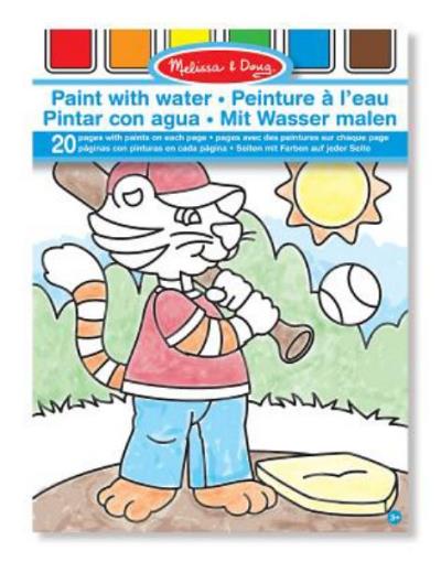 Peinture à l'eau - 20 pages (bleu) | Bricolage
