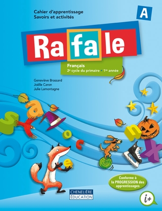 Rafale - Cahiers d'apprentissage A et B - 3e année |  Geneviève Brassard, Joëlle Caron, Julie Lamontagne 
