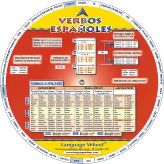 Roue des verbes espagnols ( unilingue) | 