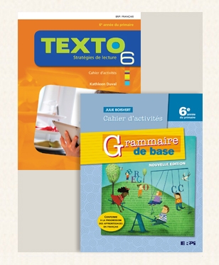 TEXTO  6e année - Grammaire de base + Combo des cahiers d'activités | Julie Boisvert, Kathleen Duval