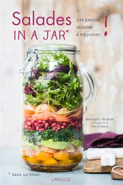 Salades in a jar | Abraham, Bérengère