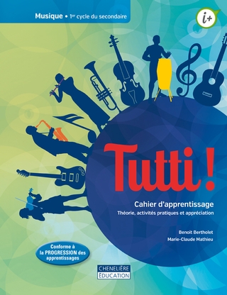 Tutti - musique - 1er cycle du secondaire  | Bertholet, Benoit