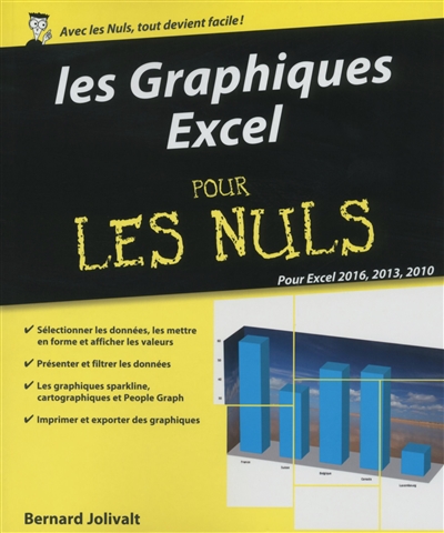 graphiques Excel pour les nuls (Les) | Jolivalt, Bernard