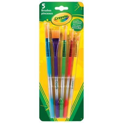 Pinceaux ensemble de 5 | Crayons de couleur, feutres  et craies