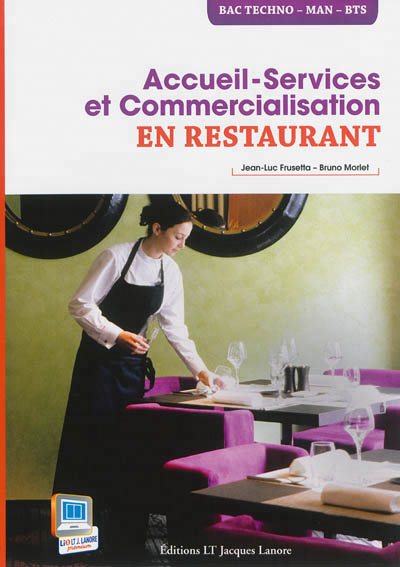 Accueil-services et commercialisation en restaurant | Frusetta, Jean-Luc